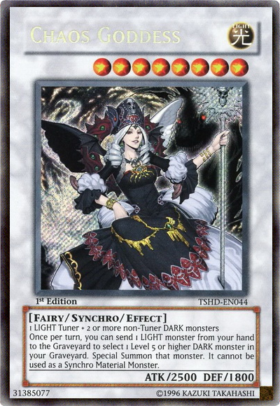Chaos Goddess | The Shining Darkness | TSHD-EN044 | Secret Rare