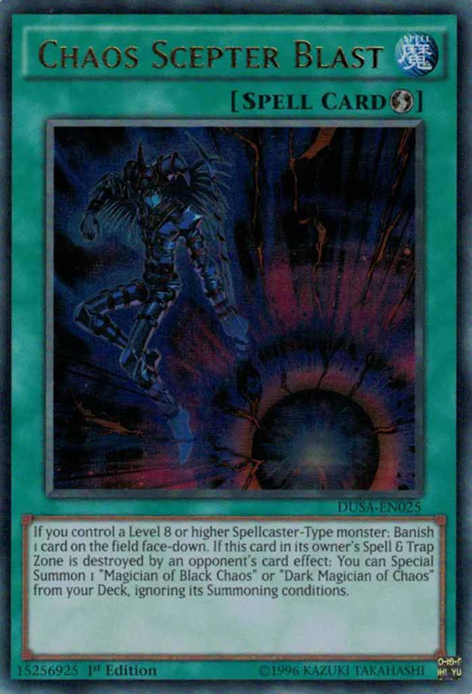 Chaos Scepter Blast | Duelist Saga | DUSA-EN025 | Ultra Rare