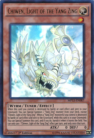Chiwen, Light of the Yang Zing | Duelist Alliance | DUEA-EN032 | Ultra Rare