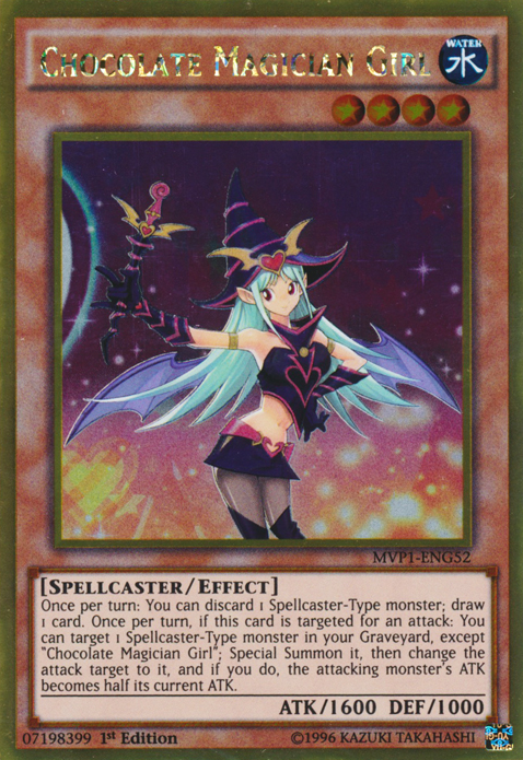 Chocolate Magician Girl | Yu-Gi-Oh! The Dark Side of Dimensions Movie Pack | MVP1-EN052 | Ultra Rare