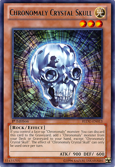 Chronomaly Crystal Skull | Return of the Duelist | REDU-EN013 | Rare