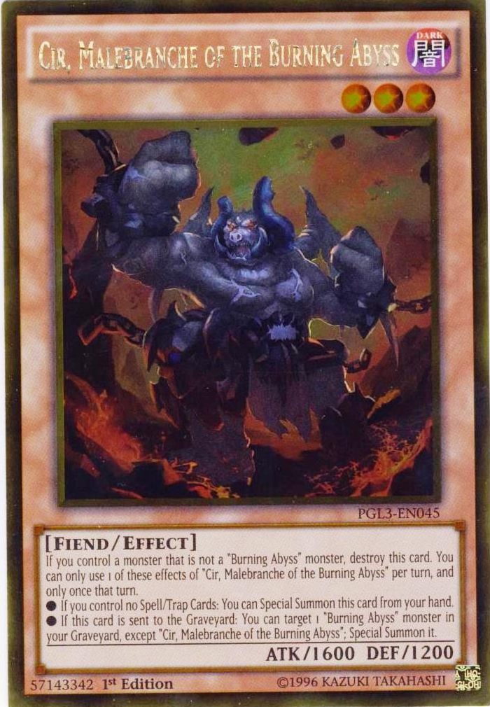 Cir, Malebranche of the Burning Abyss | Duelist Alliance | DUEA-EN084 | Rare