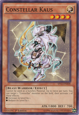 Constellar Kaus | Hidden Arsenal 7: Knight of Stars | HA07-EN045 | Secret Rare
