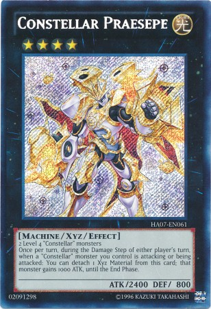 Constellar Praesepe | Hidden Arsenal 7: Knight of Stars | HA07-EN061 | Secret Rare