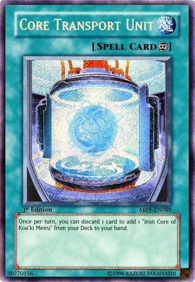 Core Transport Unit | Absolute Powerforce | ABPF-EN089 | Secret Rare