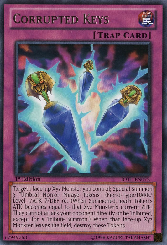 Corrupted Keys | Judgment of the Light | JOTL-EN072 | Rare