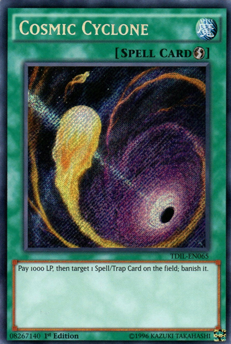 Cosmic Cyclone | The Dark Illusion | TDIL-EN065 | Secret Rare
