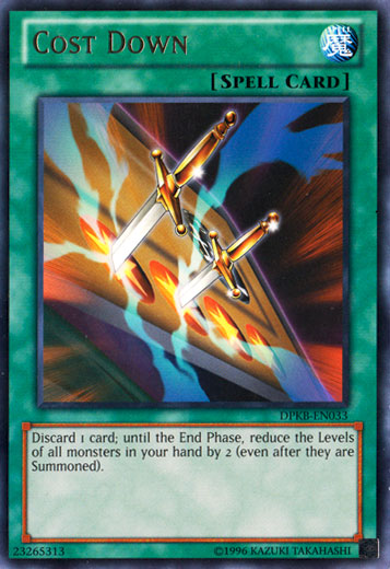 Cost Down | Dark Revelation Volume 1 | DR1-EN215 | Ultra Rare