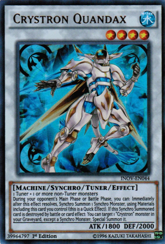 Crystron Quandax | Invasion: Vengeance | INOV-EN044 | Ultra Rare