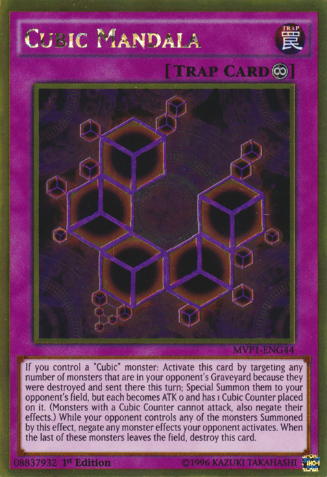 Cubic Mandala | Yu-Gi-Oh! The Dark Side of Dimensions Movie Pack | MVP1-EN044 | Ultra Rare