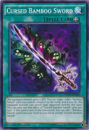 Cursed Bamboo Sword | The New Challengers | NECH-EN068 | Short Print