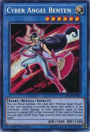 Cyber Angel Benten | Dragons of Legend: Unleashed | DRL3-EN012 | Secret Rare