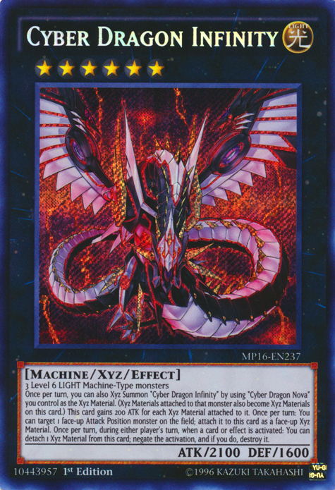 Cyber Dragon Infinity | Breakers of Shadow | BOSH-EN094 | Secret Rare