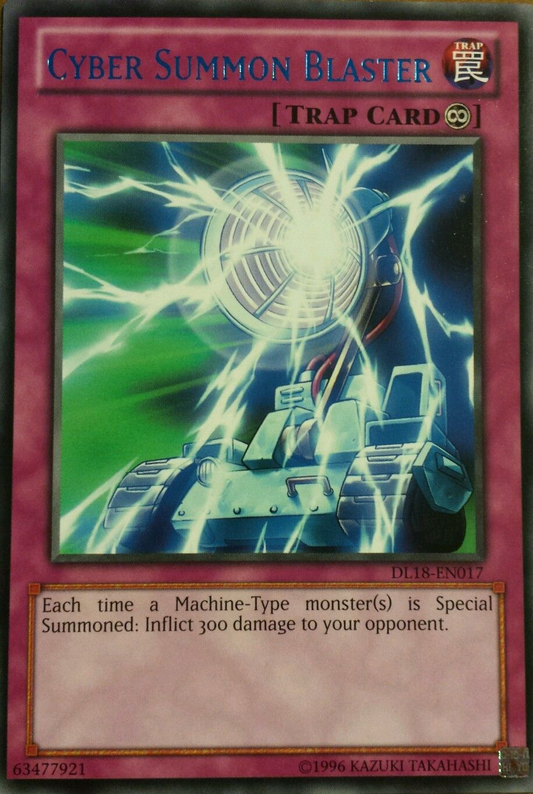 Cyber Summon Blaster | Power of the Duelist | POTD-EN057 | Rare