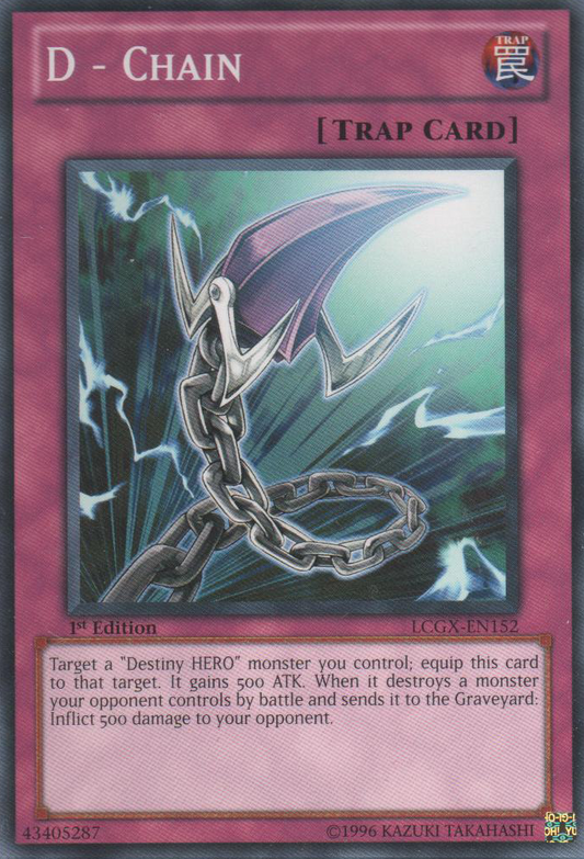 D - Chain | Power of the Duelist | POTD-EN050 | Rare
