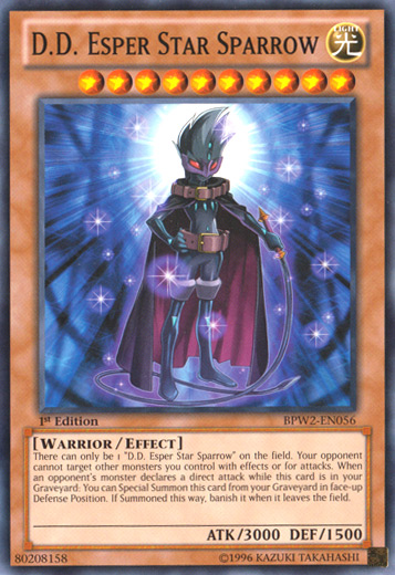 D.D. Esper Star Sparrow | Hidden Arsenal 7: Knight of Stars | HA07-EN031 | Secret Rare