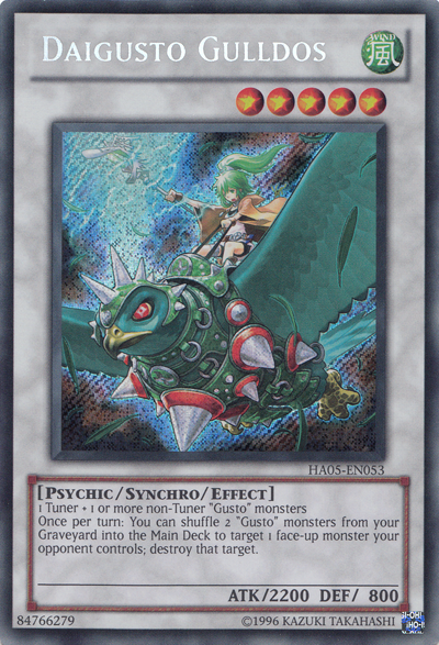 Daigusto Gulldos | Hidden Arsenal 5: Steelswarm Invasion | HA05-EN053 | Secret Rare