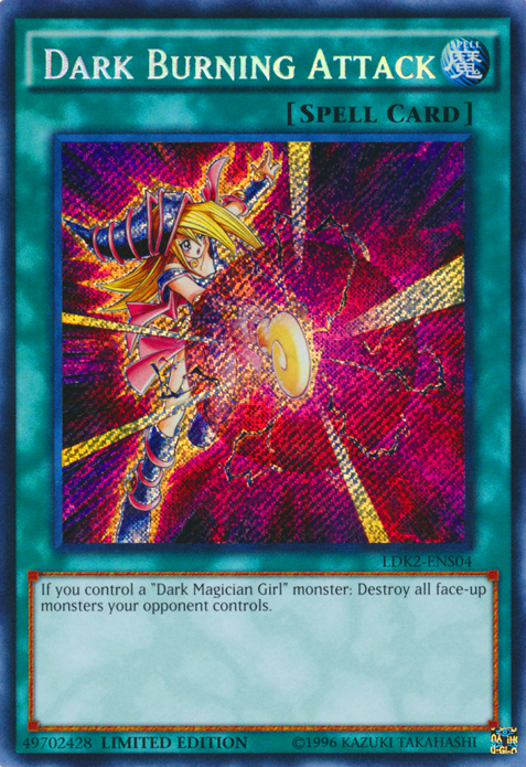 Dark Burning Attack | Legendary Decks II | LDK2-ENS04 | Secret Rare