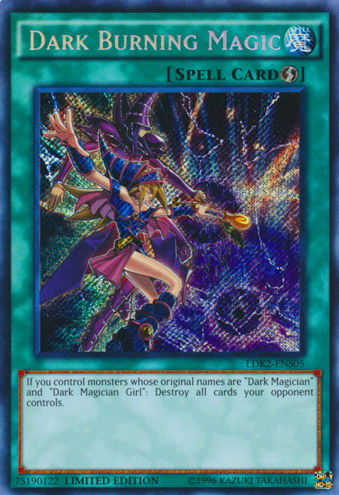Dark Burning Magic | Legendary Decks II | LDK2-ENS05 | Secret Rare