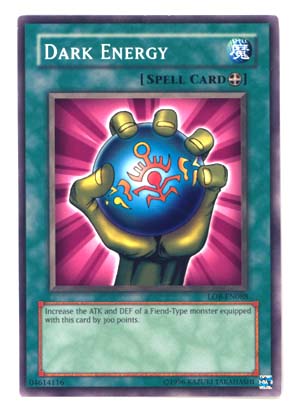 Dark Energy | Legend of Blue Eyes White Dragon | LOB-EN088 | Short Print
