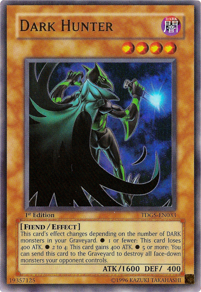 Dark Hunter | The Duelist Genesis | TDGS-EN033 | Ultra Rare