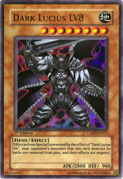 Dark Lucius LV8 | Cyberdark Impact | CDIP-EN011 | Ultra Rare