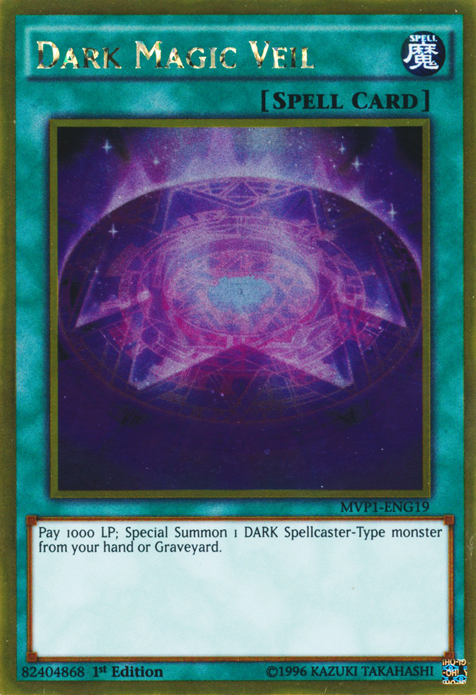 Dark Magic Veil | Yu-Gi-Oh! The Dark Side of Dimensions Movie Pack | MVP1-EN019 | Ultra Rare