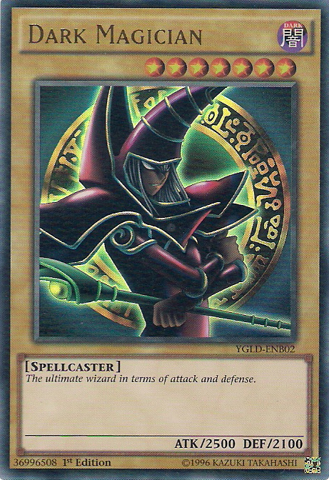 Dark Magician (Arkana) | Yugi's Legendary Decks | YGLD-ENB02 | Ultra Rare