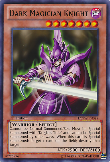 Dark Magician Knight | Yu-Gi-Oh! Reshef of Destruction promotional cards | ROD-EN001 | Prismatic Secret Rare