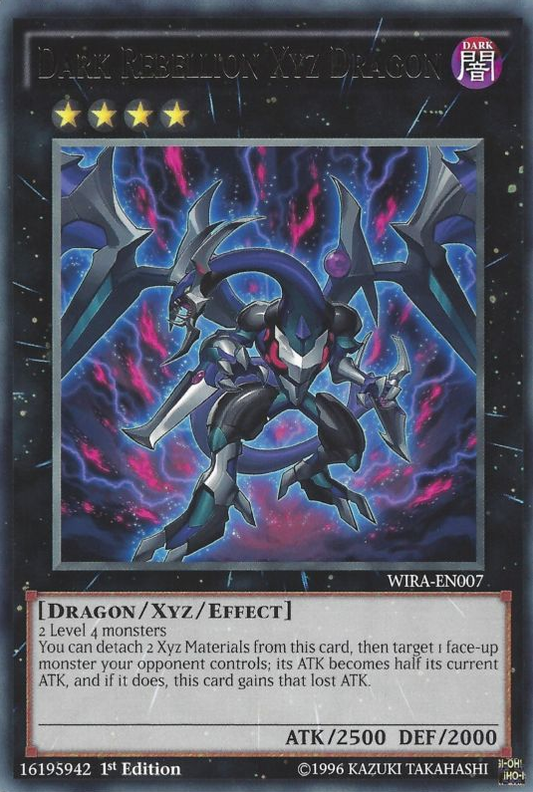 Dark Rebellion Xyz Dragon | The New Challengers | NECH-EN053 | Secret Rare