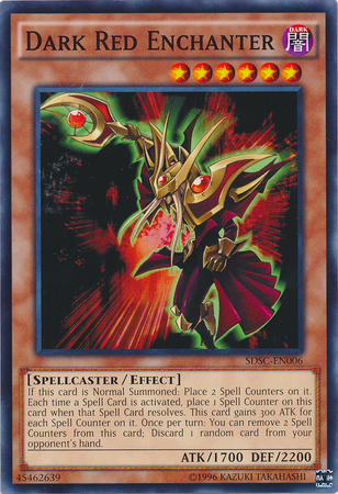 Dark Red Enchanter | Phantom Darkness | PTDN-EN097 | Secret Rare