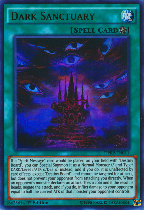 Dark Sanctuary | Duelist Pack: Rivals of the Pharaoh | DPRP-EN011 | Ultra Rare