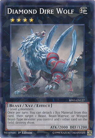 Diamond Dire Wolf | Cosmo Blazer | CBLZ-EN051 | Secret Rare