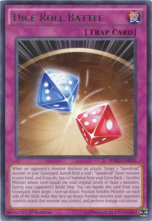 Dice Roll Battle | High-Speed Riders | HSRD-EN014 | Rare