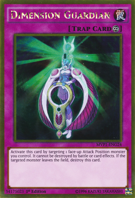 Dimension Guardian | Yu-Gi-Oh! The Dark Side of Dimensions Movie Pack | MVP1-EN024 | Ultra Rare