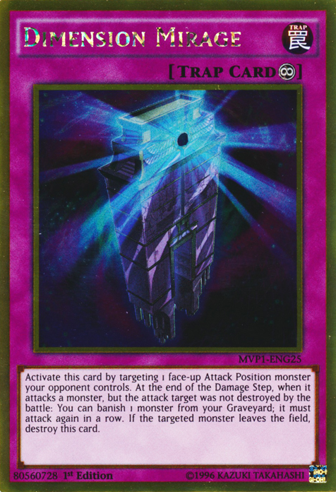 Dimension Mirage | Yu-Gi-Oh! The Dark Side of Dimensions Movie Pack | MVP1-EN025 | Ultra Rare