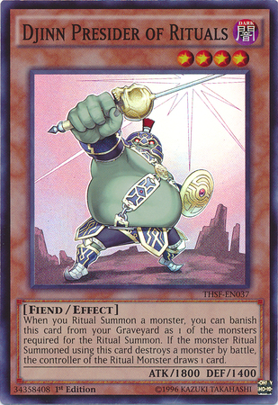 Djinn Presider of Rituals | Stardust Overdrive | SOVR-EN038 | Rare