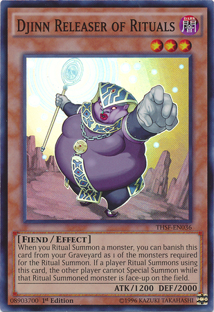 Djinn Releaser of Rituals | Stardust Overdrive | SOVR-EN037 | Rare