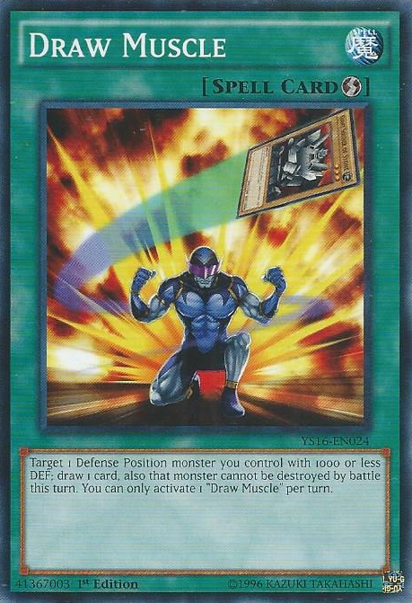 Draw Muscle | The New Challengers | NECH-EN057 | Rare