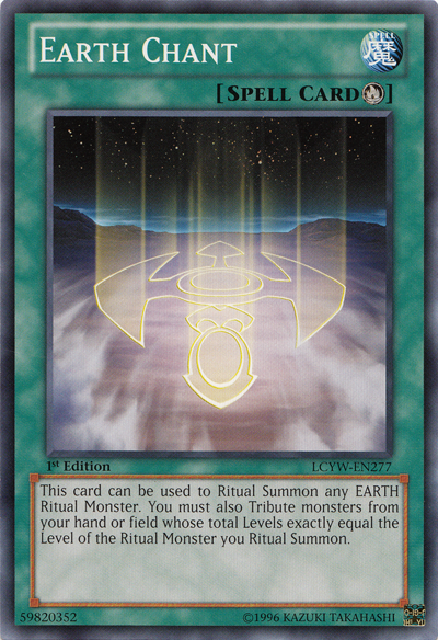 Earth Chant | Invasion of Chaos | IOC-EN099 | Short Print
