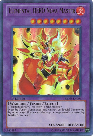Elemental HERO Nova Master | Generation Force | GENF-EN093 | Ultra Rare