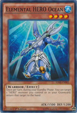 Elemental HERO Ocean | Champion Pack: Game Seven | CP07-EN006 | Rare