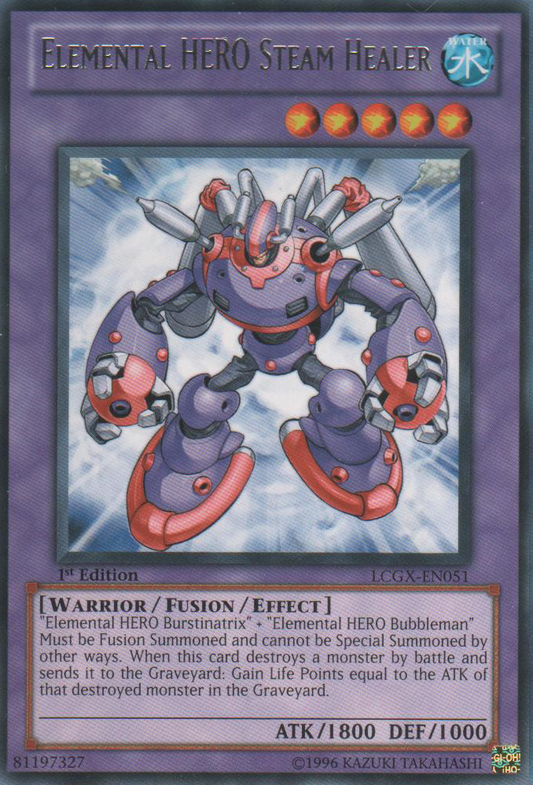Elemental HERO Steam Healer | Duelist Pack: Jaden Yuki | DP1-EN013 | Ultra Rare