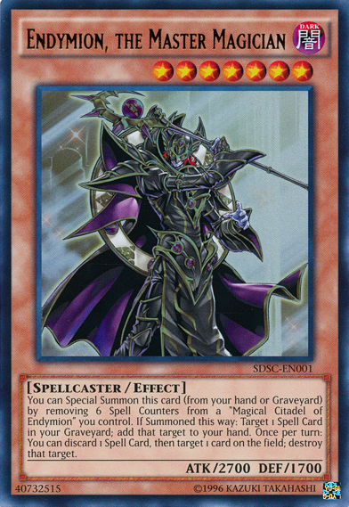 Endymion, the Master Magician | Spellcaster's Command Structure Deck | SDSC-EN001 | Ultra Rare