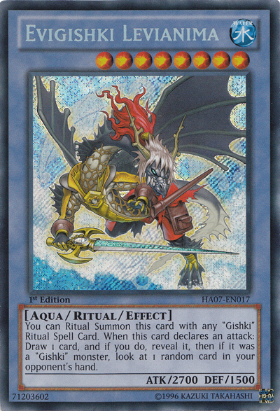 Evigishki Levianima | Hidden Arsenal 7: Knight of Stars | HA07-EN017 | Secret Rare
