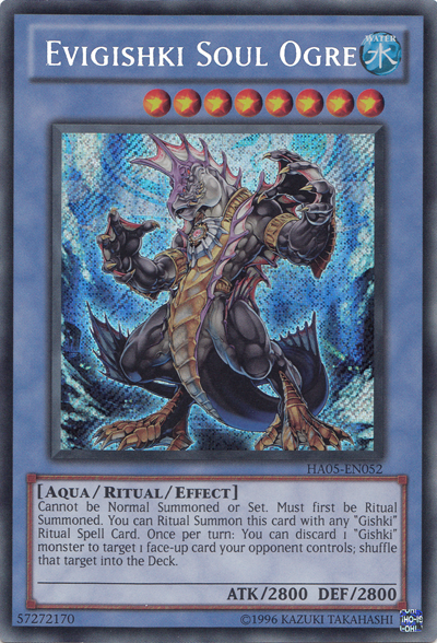 Evigishki Soul Ogre | Hidden Arsenal 5: Steelswarm Invasion | HA05-EN052 | Secret Rare