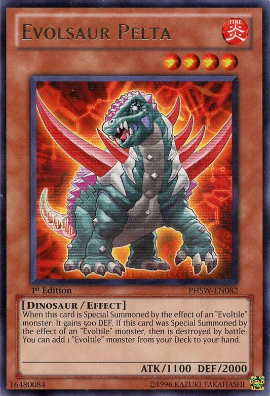 Evolsaur Pelta | Photon Shockwave | PHSW-EN082 | Rare