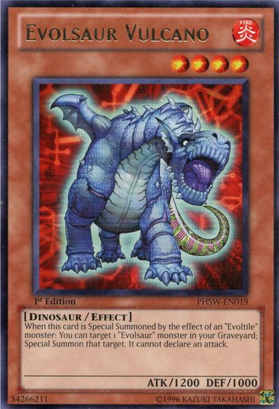 Evolsaur Vulcano | Photon Shockwave | PHSW-EN019 | Rare