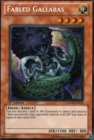 Fabled Gallabas | Hidden Arsenal 2 | HA02-EN033 | Secret Rare