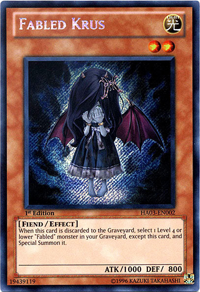 Fabled Krus | Hidden Arsenal 3 | HA03-EN002 | Secret Rare